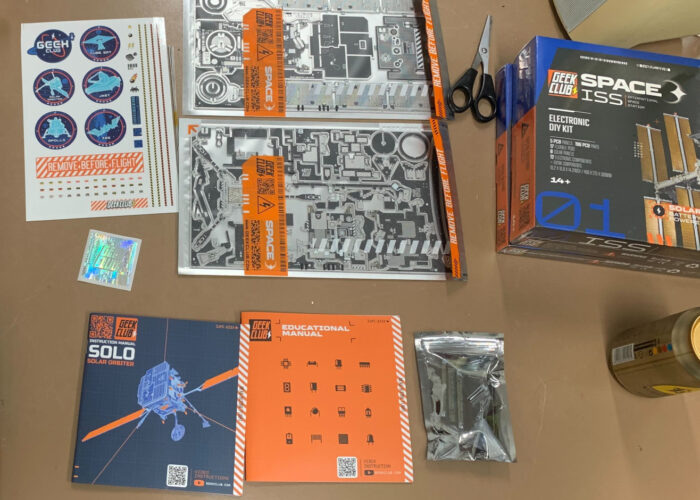 Geekclub NASA inspired soldeerkit
