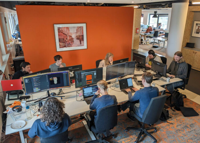 Team microgames tijdens de infinithon